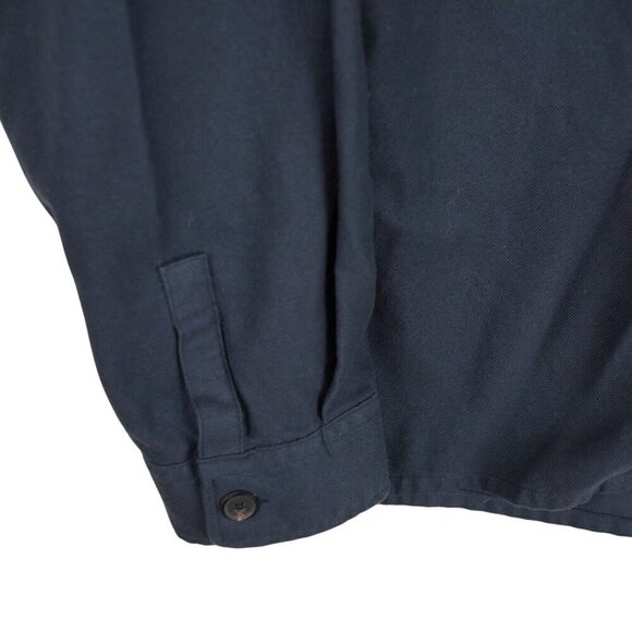 Frame Brushed Cotton And Tencel-blend Twill‎ Shirt In Shadow Grey Sz L - Picture 3 of 8